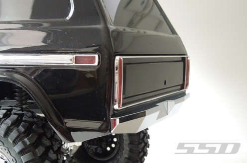 bumper bronco chrome rear ssd trx4 trx winch also traxxas scx10 fits ii